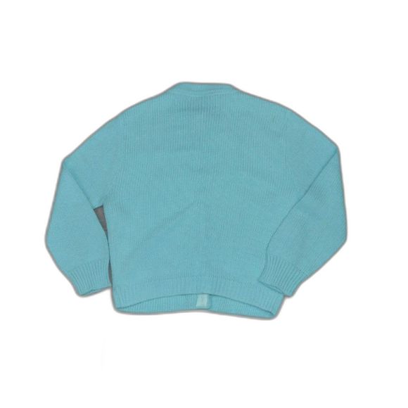 Vintage 1950s 1960s MCM Bobbie Brooks Atomic Starburst Cardigan Sweater - Picture 2 of 9